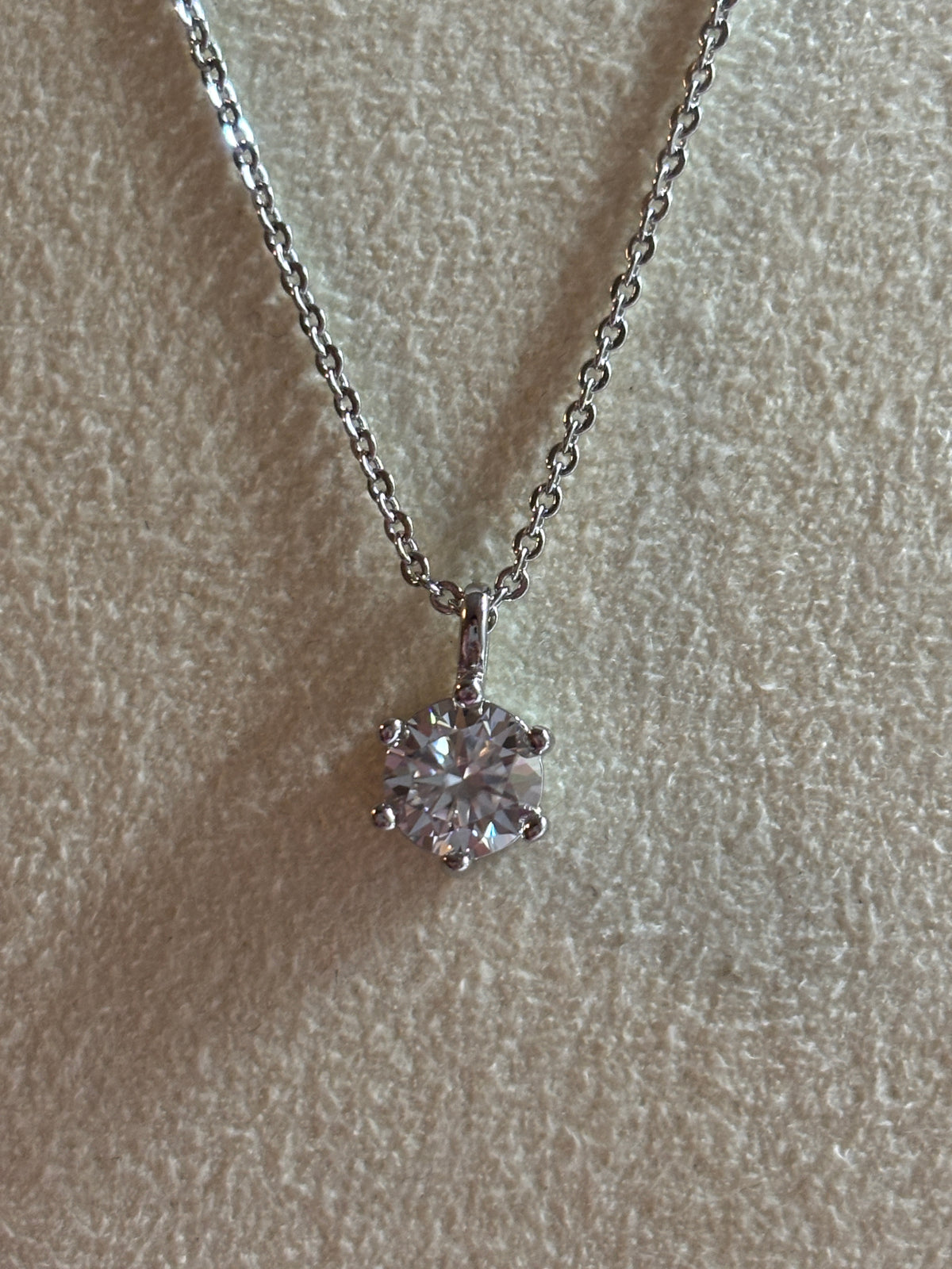 XL68 1.5CT Sterling Silver S925 Moissanite Diamond