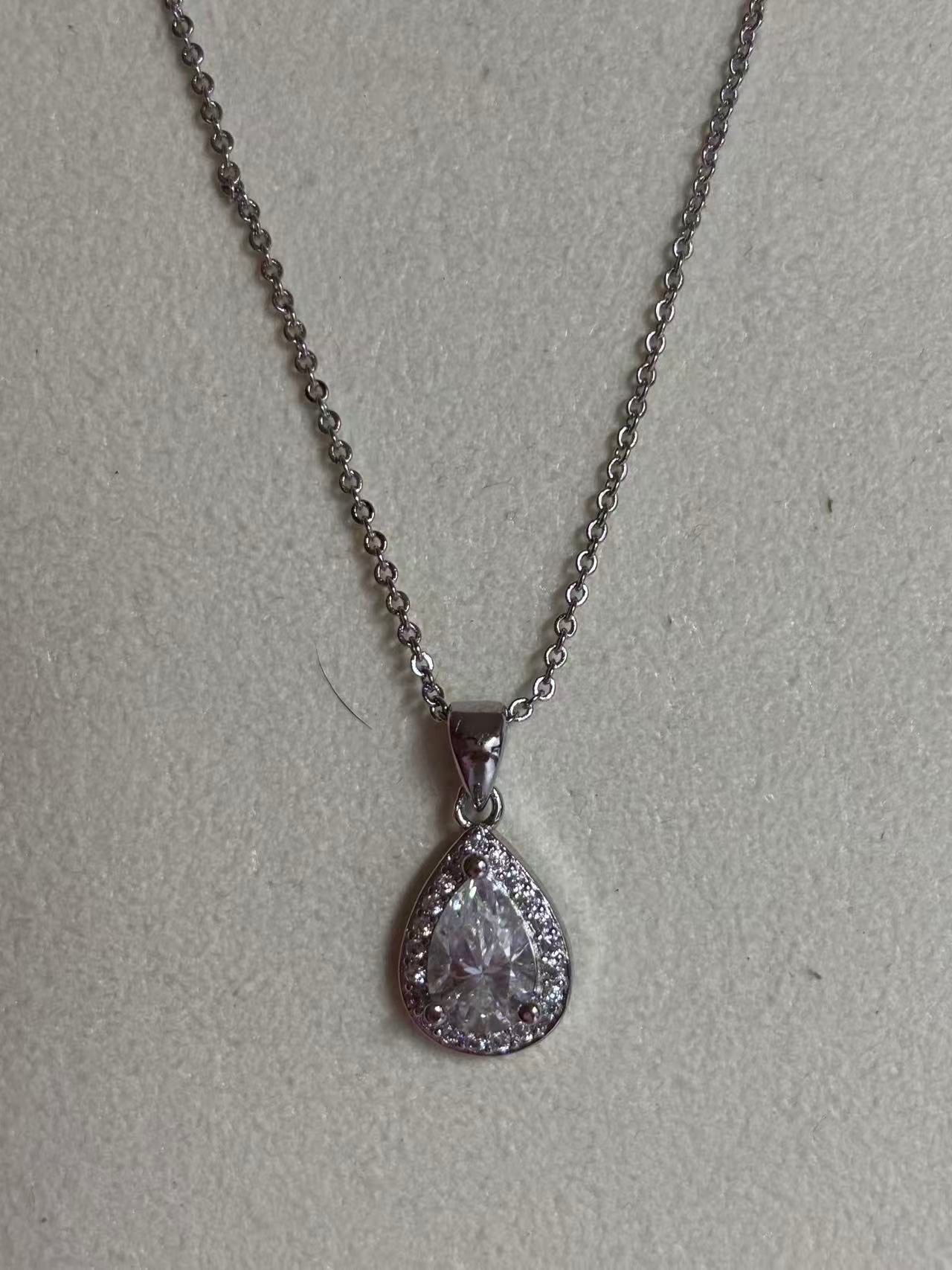 XL68 1.5CT Sterling Silver S925 Moissanite Diamond