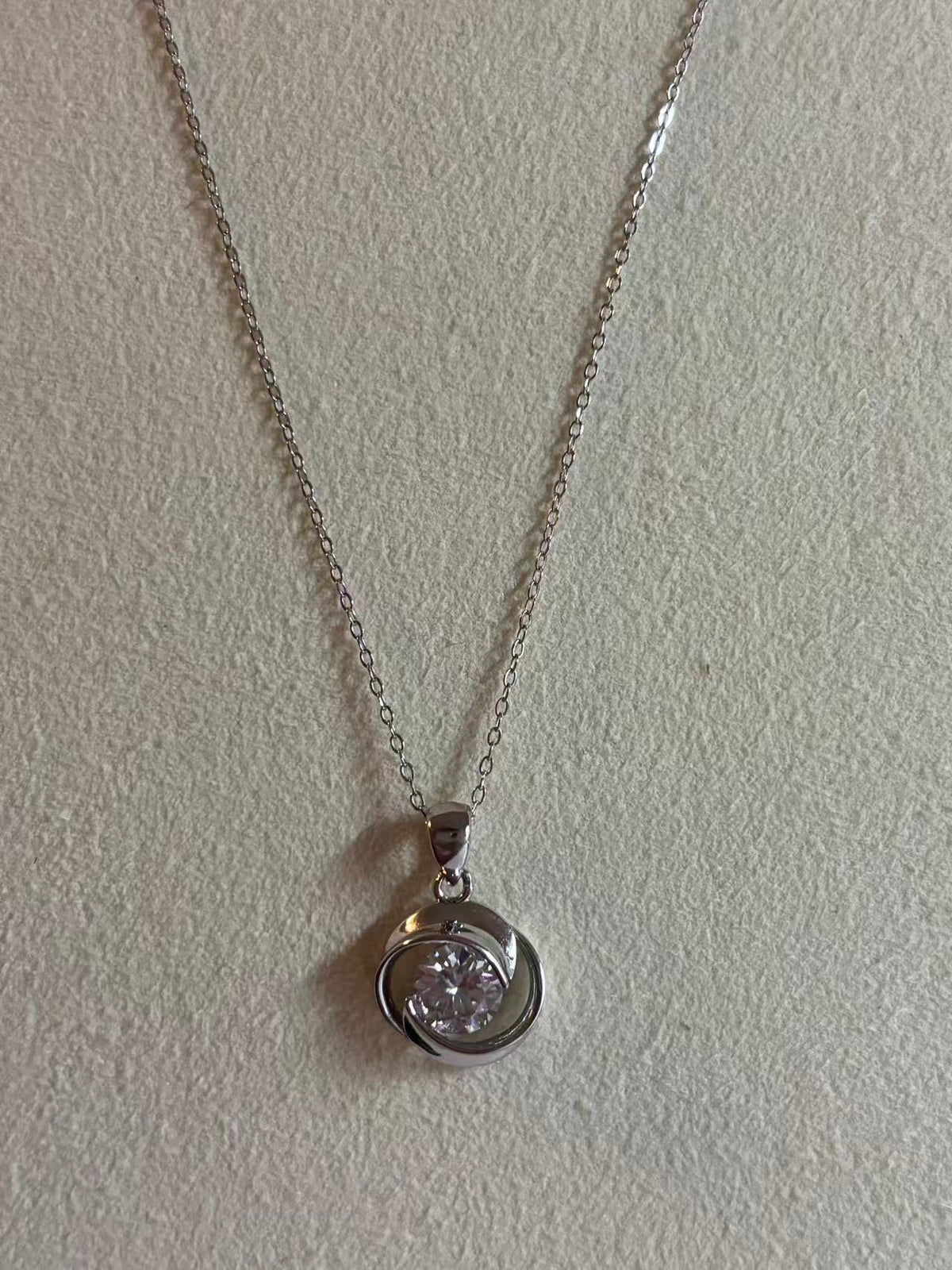Sterling Silver S925 Moissanite Diamond