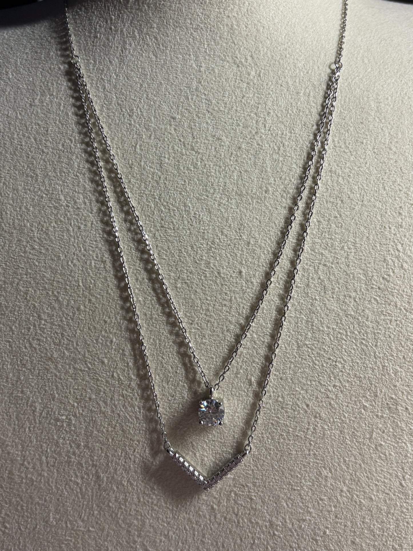 XL68 1.5CT Sterling Silver S925 Moissanite Diamond