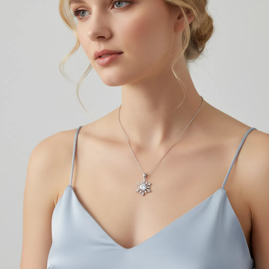 XL42 Sterling Silver S925 Moissanite Diamond