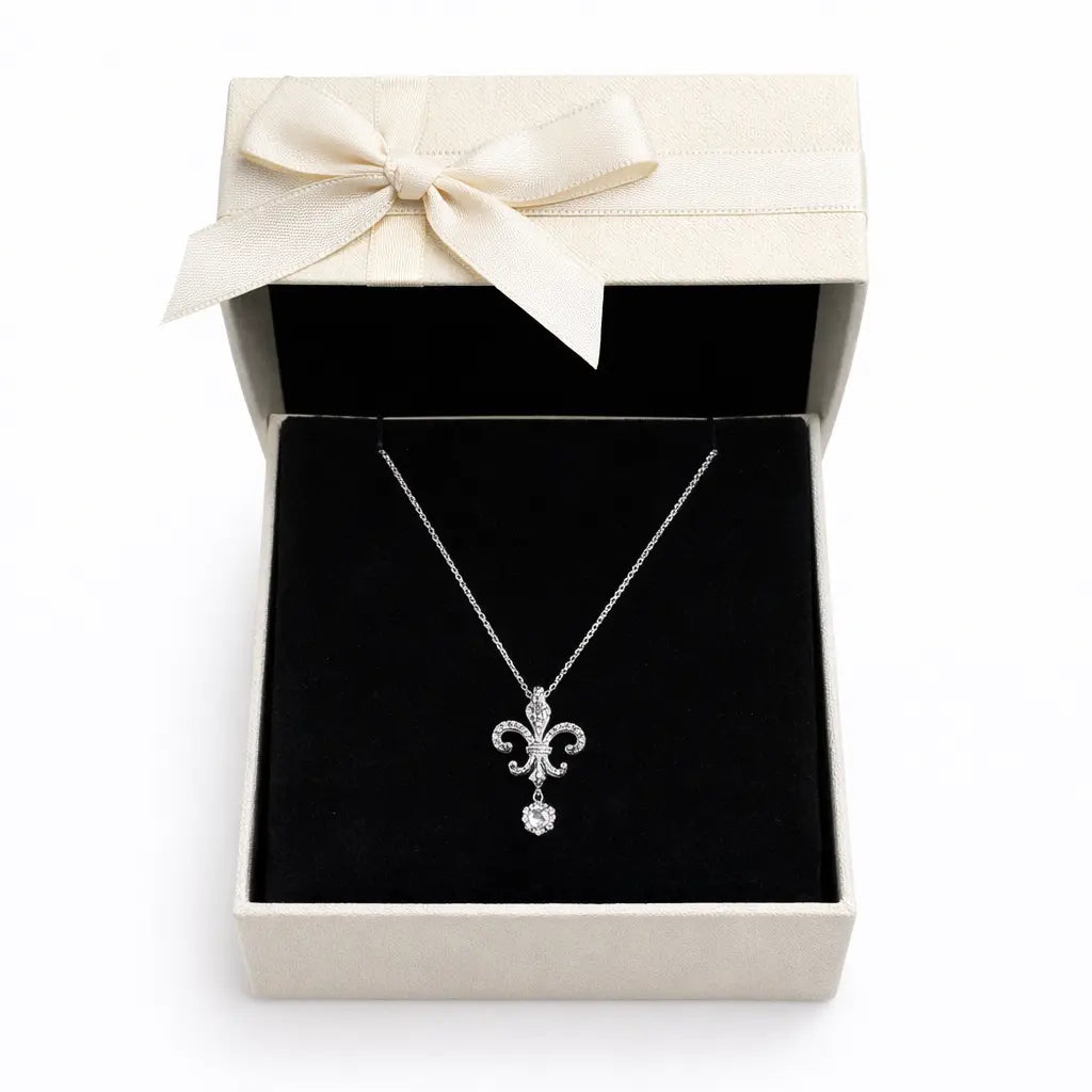 XL36 1CT Sterling Silver S925 Moissanite Diamond Necklace 50%offamazon