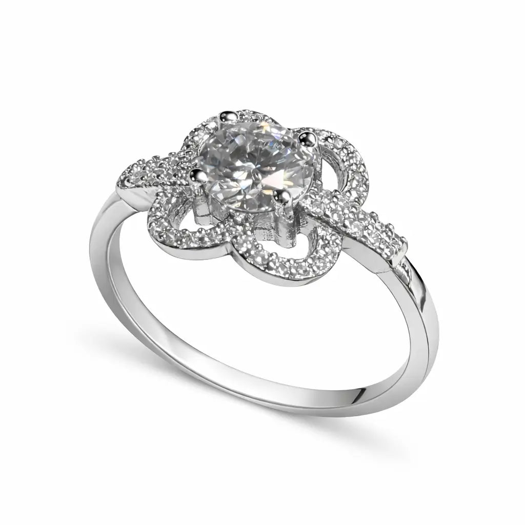 JZ23 1CT Sterling Silver S925 Moissanite Diamond 50%offamazon