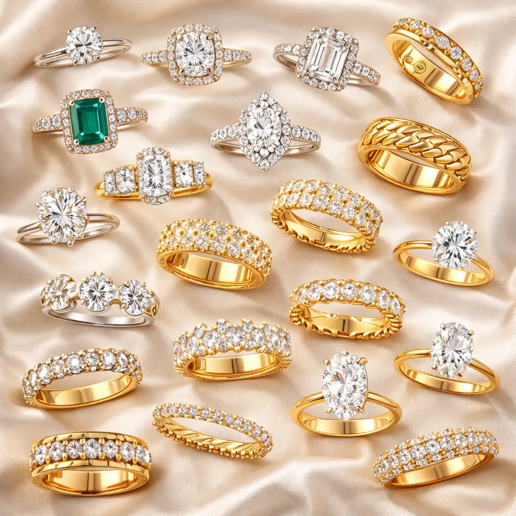 Rings – Affordable and extensive Moissanite jewelry collection
