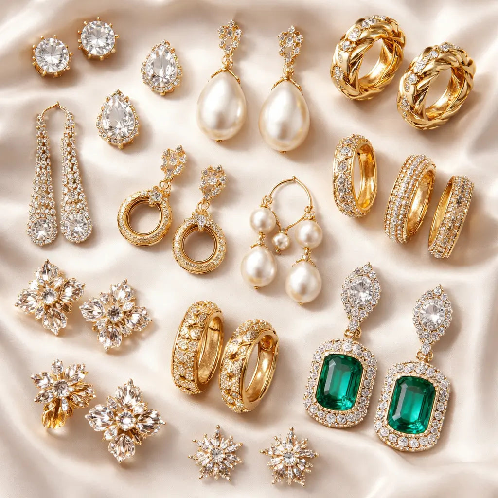 Earrings – Affordable and extensive Moissanite jewelry collection