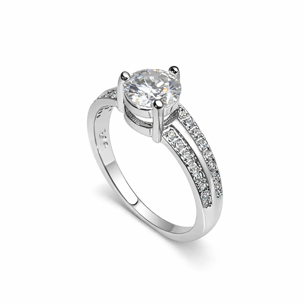JZ11 1CT Sterling Silver S925 Moissanite Diamond 50%offamazon