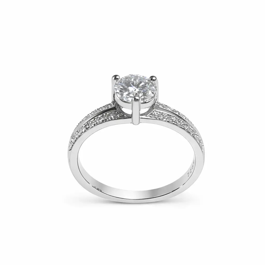 JZ11 1CT Sterling Silver S925 Moissanite Diamond 50%offamazon
