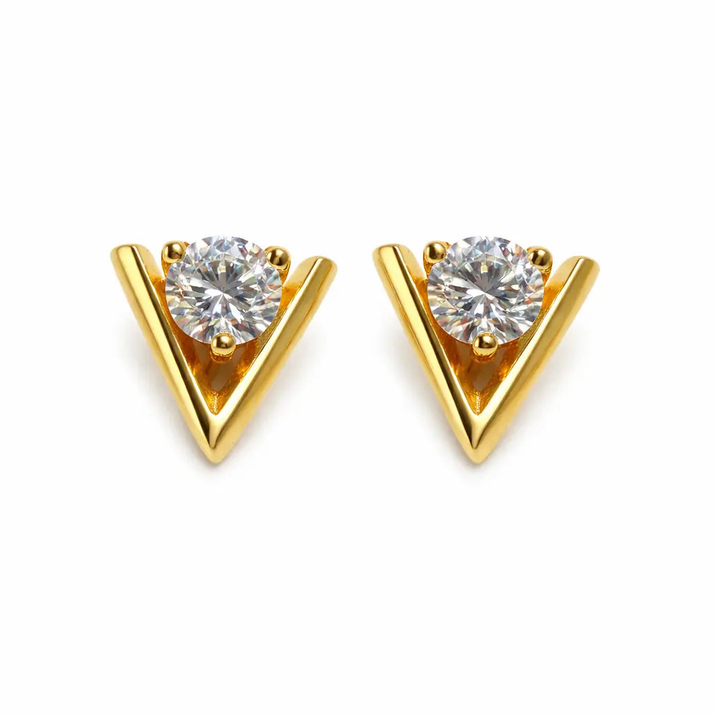 ER16 1CT  Sterling Silver S925 Moissanite Diamond 50%offamazon