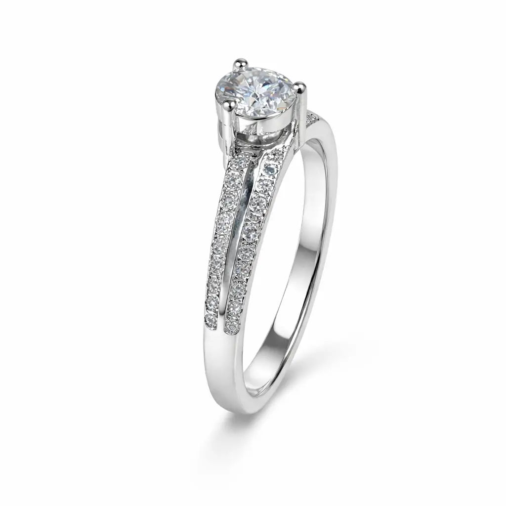 JZ11 1CT Sterling Silver S925 Moissanite Diamond 50%offamazon