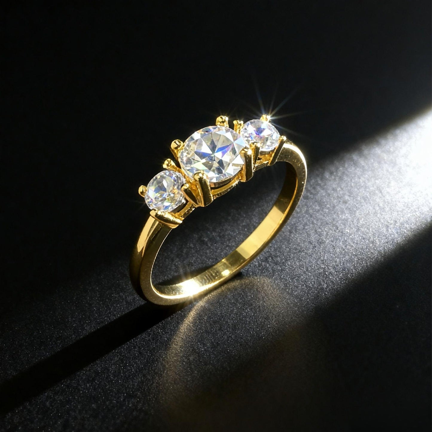 JZ69 1CT Sterling Silver S925 Moissanite Diamond