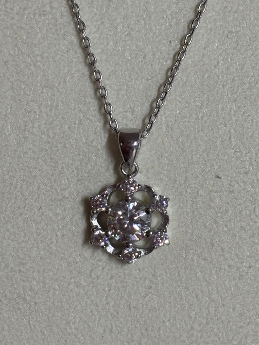 XL68 1.5CT Sterling Silver S925 Moissanite Diamond