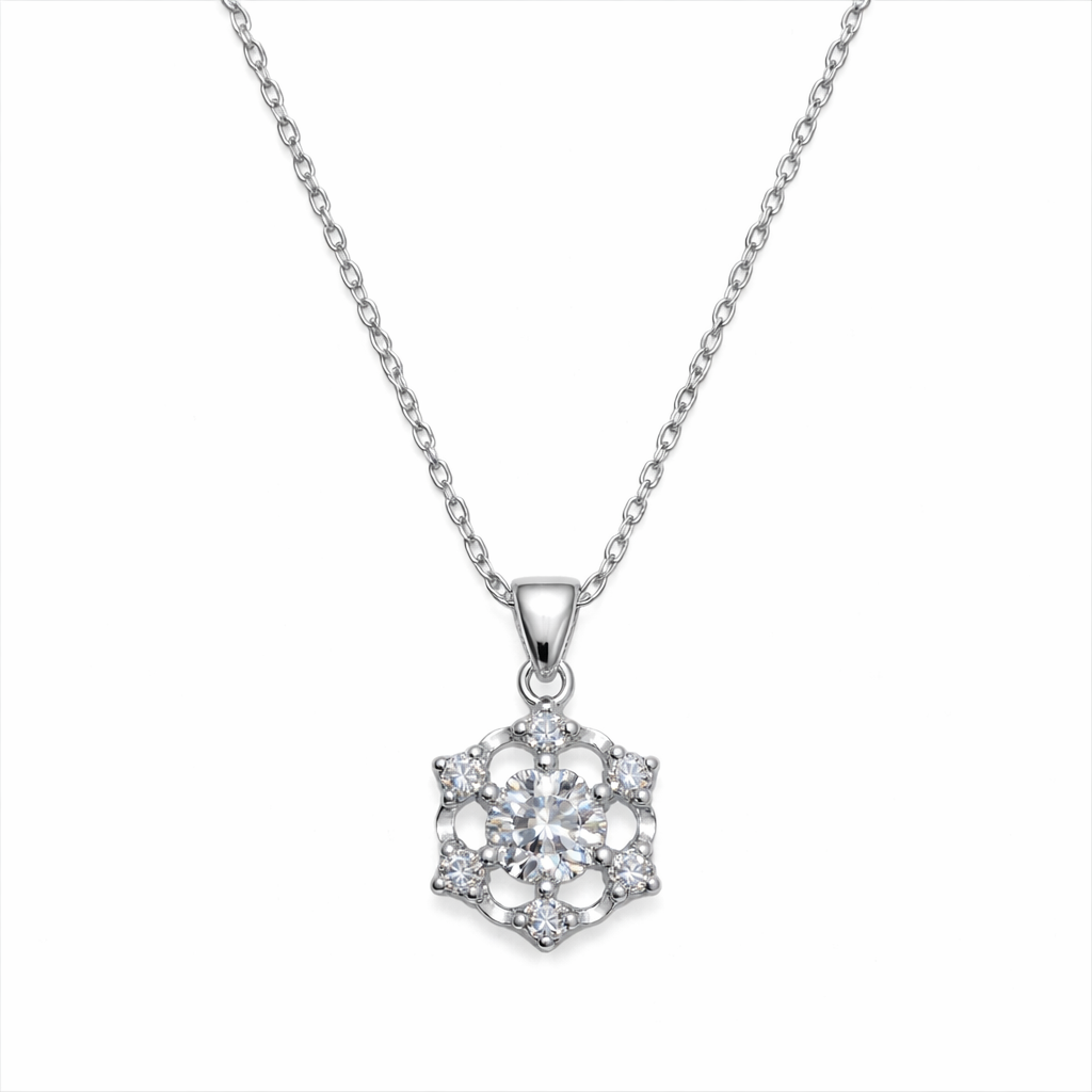 XL68 1.5CT Sterling Silver S925 Moissanite Diamond