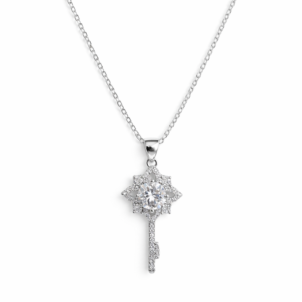 XL54 1CT Sterling Silver S925 Moissanite Diamond 50%offamazon