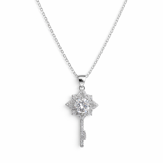 XL68 1.5CT Sterling Silver S925 Moissanite Diamond