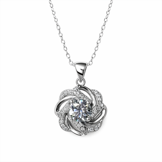 Sterling Silver S925 Moissanite Diamond