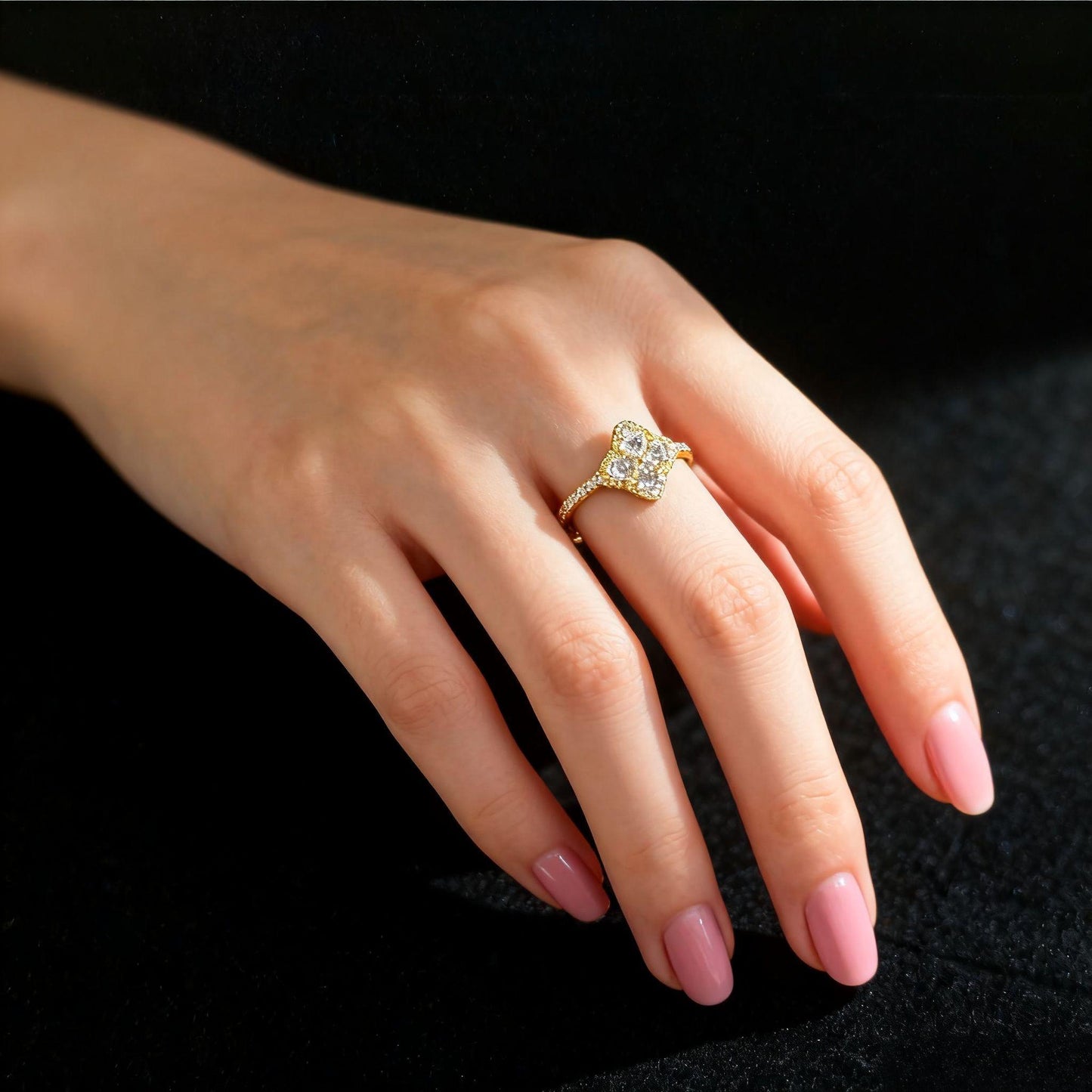 JZ01 1CT Sterling Silver S925 Moissanite Diamond