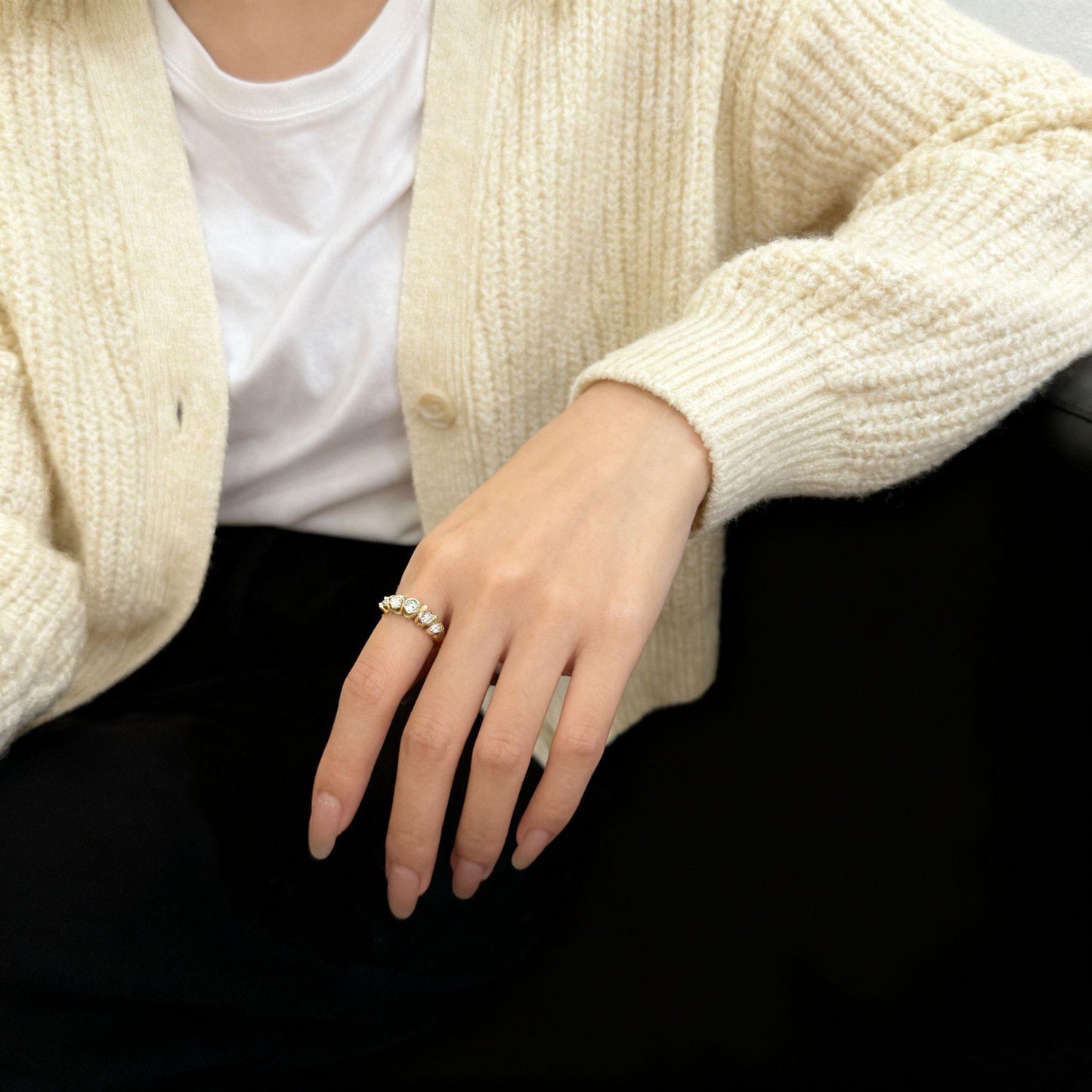 JZ68 Sterling Silver S925 Moissanite Diamond