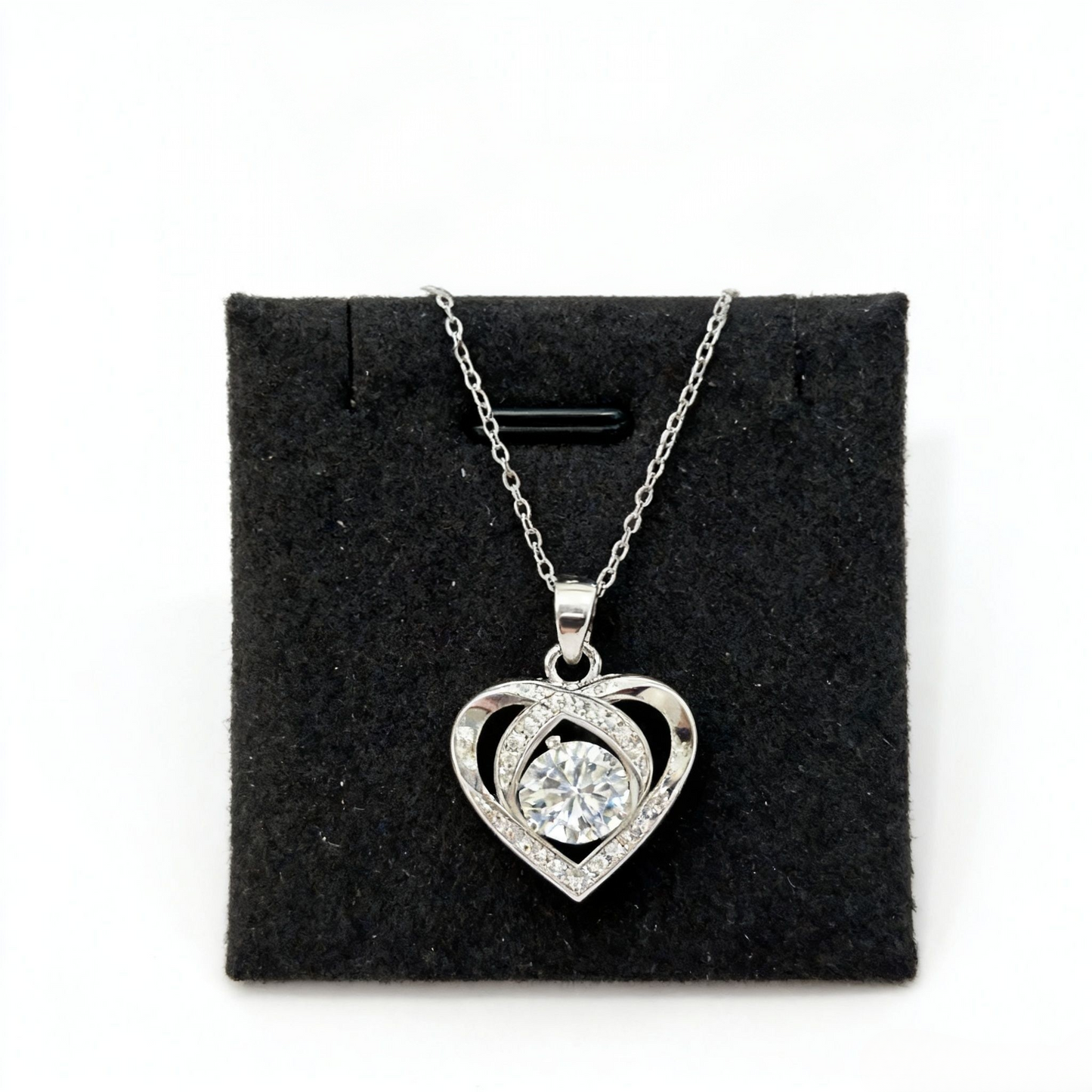 XL67 1CT Sterling Silver S925 Moissanite Diamond