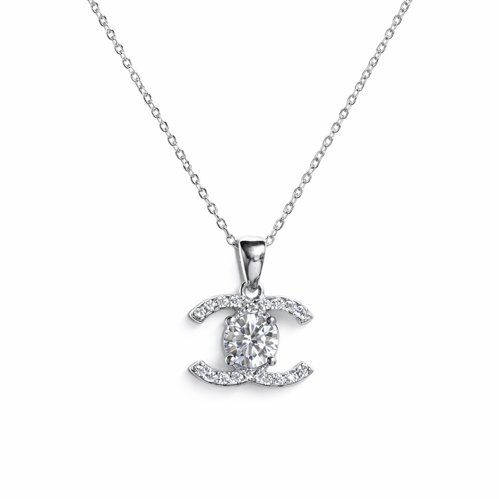 XL68 1.5CT Sterling Silver S925 Moissanite Diamond