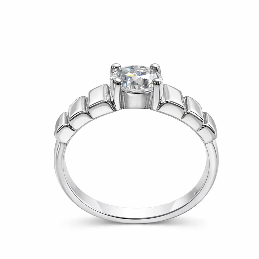 JZ41 1CT Sterling Silver S925 Moissanite Diamond 50%offamazon