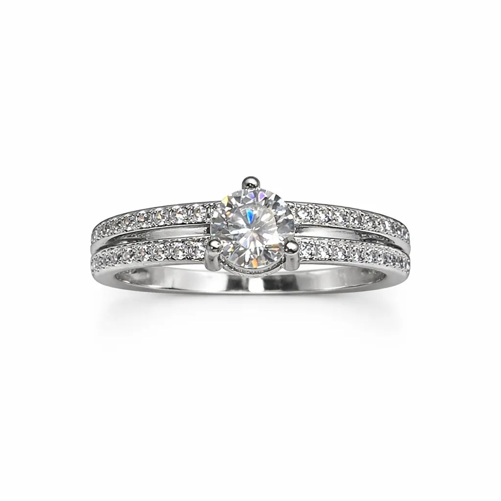 JZ11 1CT Sterling Silver S925 Moissanite Diamond 50%offamazon
