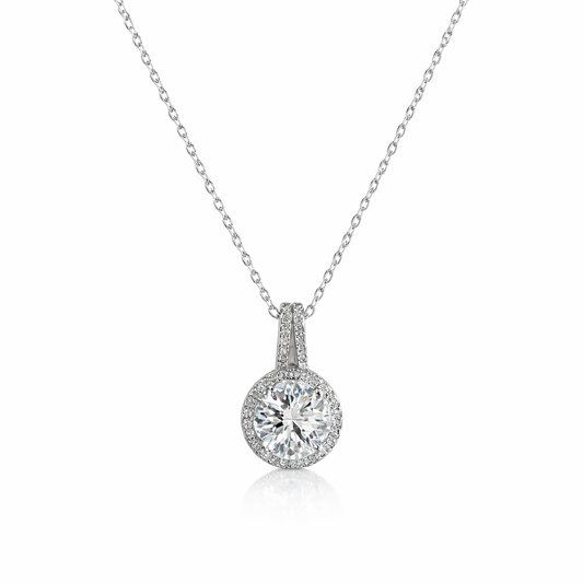 Sterling Silver S925 Moissanite Diamond