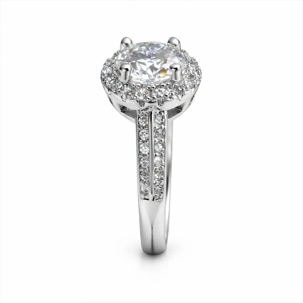 JZ24 1CT Sterling Silver S925 Moissanite Diamond 50%offamazon