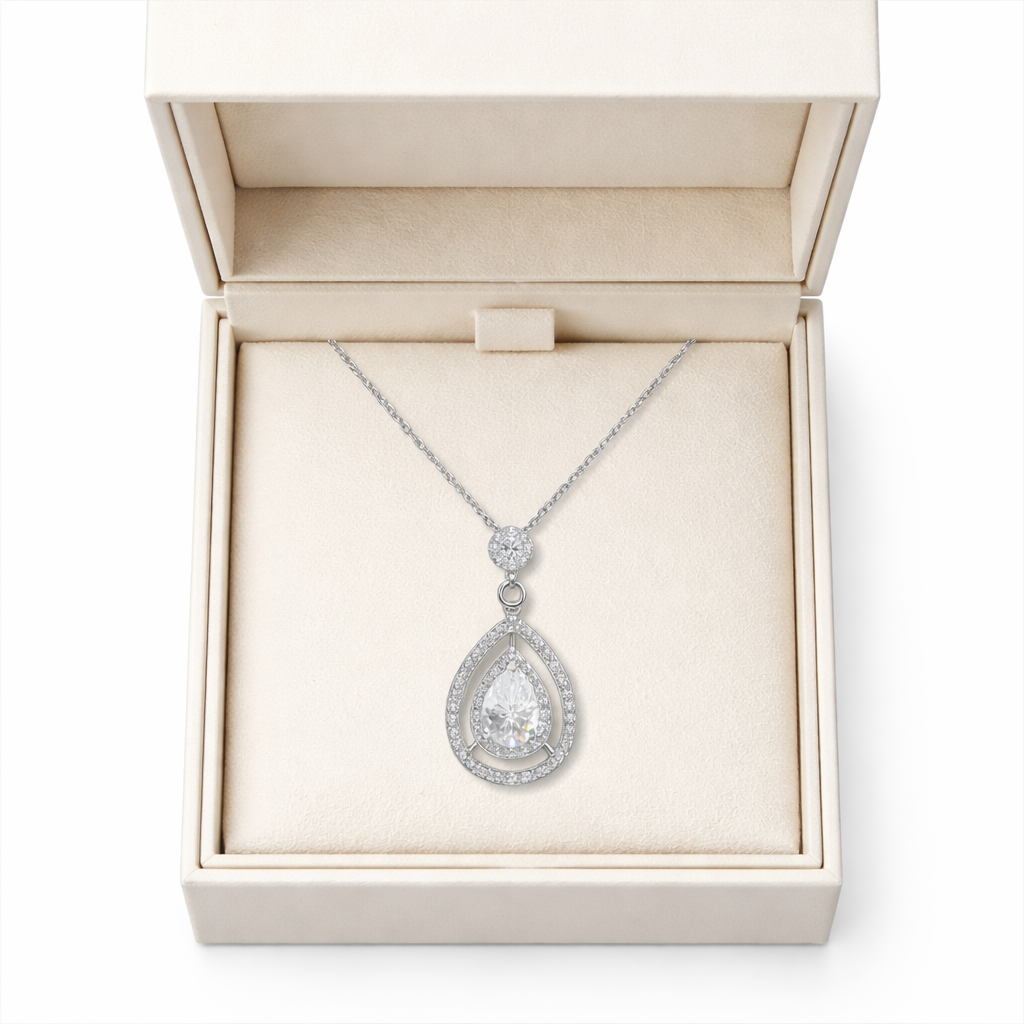 XL68 1.5CT Sterling Silver S925 Moissanite Diamond