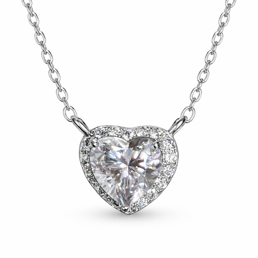 XL68 1.5CT Sterling Silver S925 Moissanite Diamond