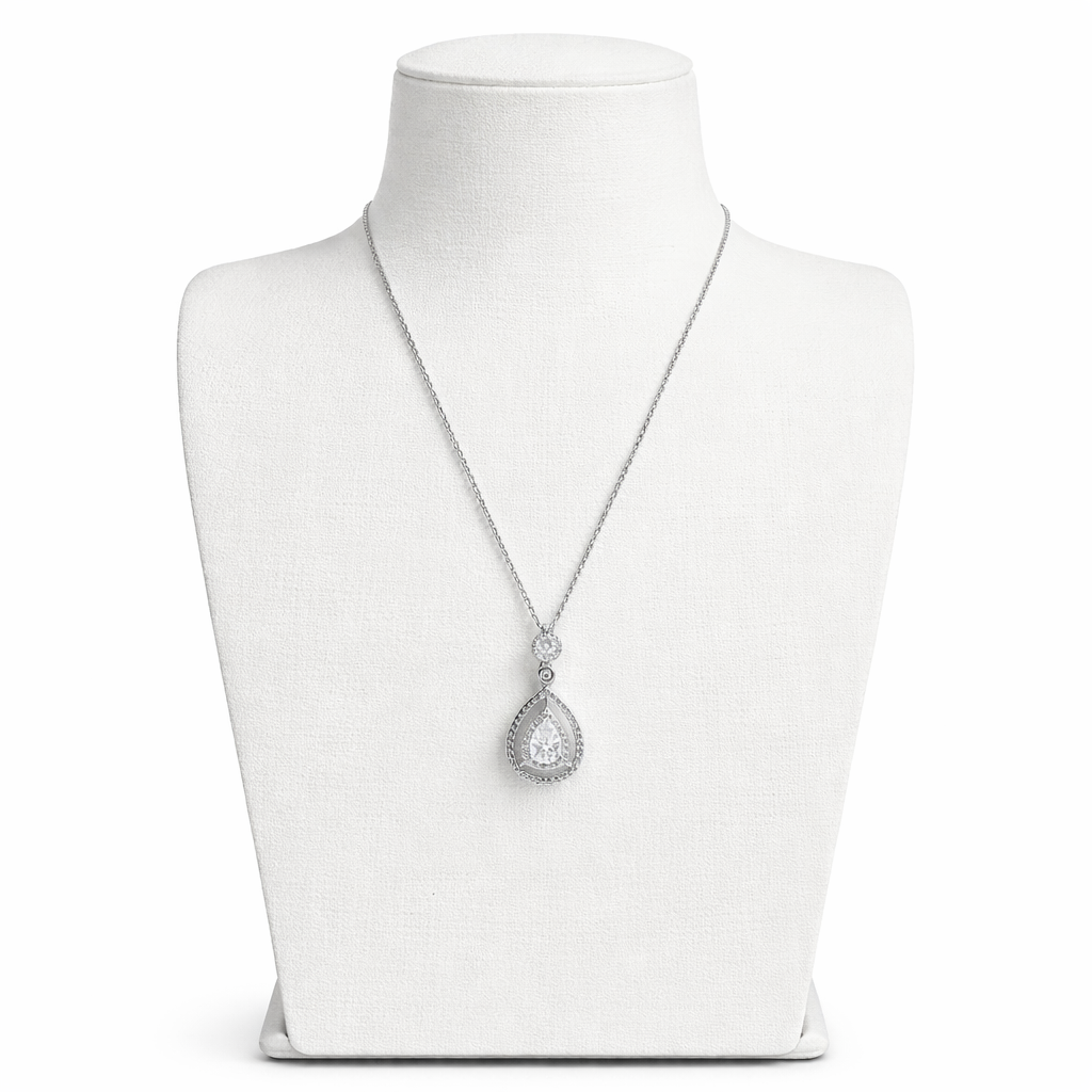 XL68 1.5CT Sterling Silver S925 Moissanite Diamond