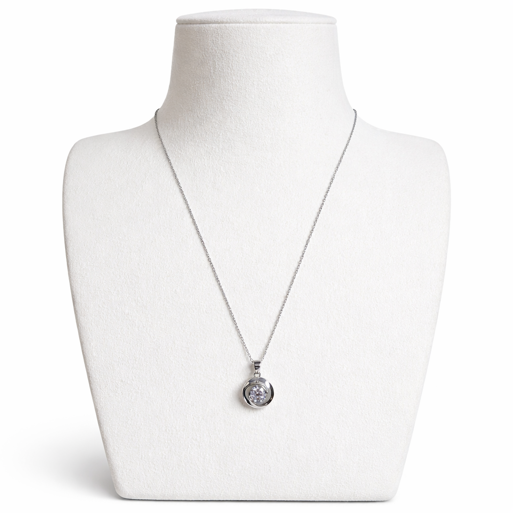 XL04 1CT Sterling Silver S925 Moissanite Diamond 50%offamazon