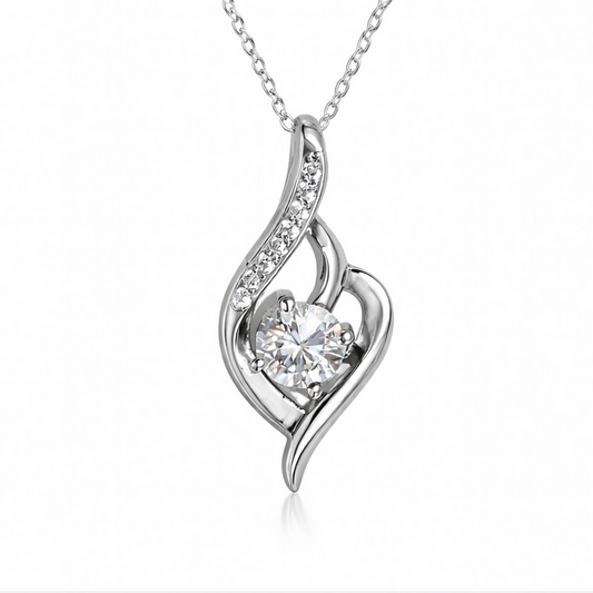 XL03 1CT Sterling Silver S925 Moissanite Diamond