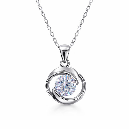 Sterling Silver S925 Moissanite Diamond