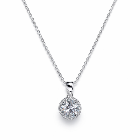 XL68 1.5CT Sterling Silver S925 Moissanite Diamond