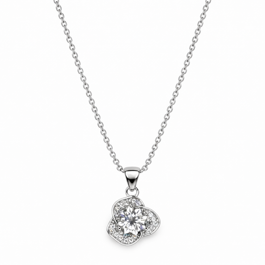 XL68 1.5CT Sterling Silver S925 Moissanite Diamond