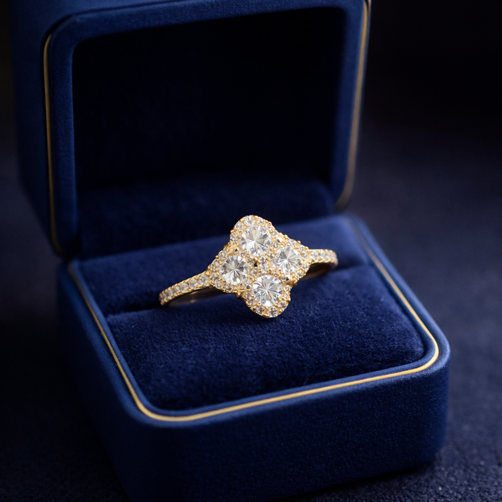 JZ01 1CT Sterling Silver S925 Moissanite Diamond 50%offamazon