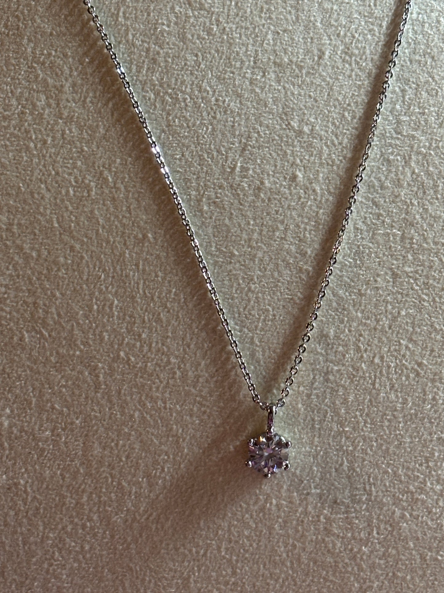 XL68 1.5CT Sterling Silver S925 Moissanite Diamond