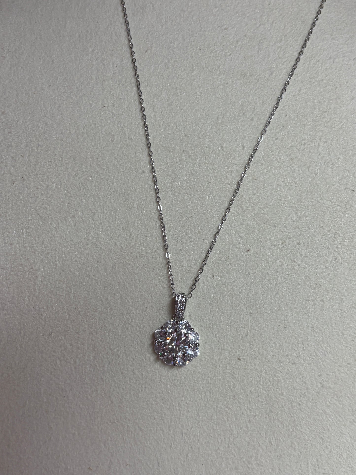 XL68 1.5CT Sterling Silver S925 Moissanite Diamond