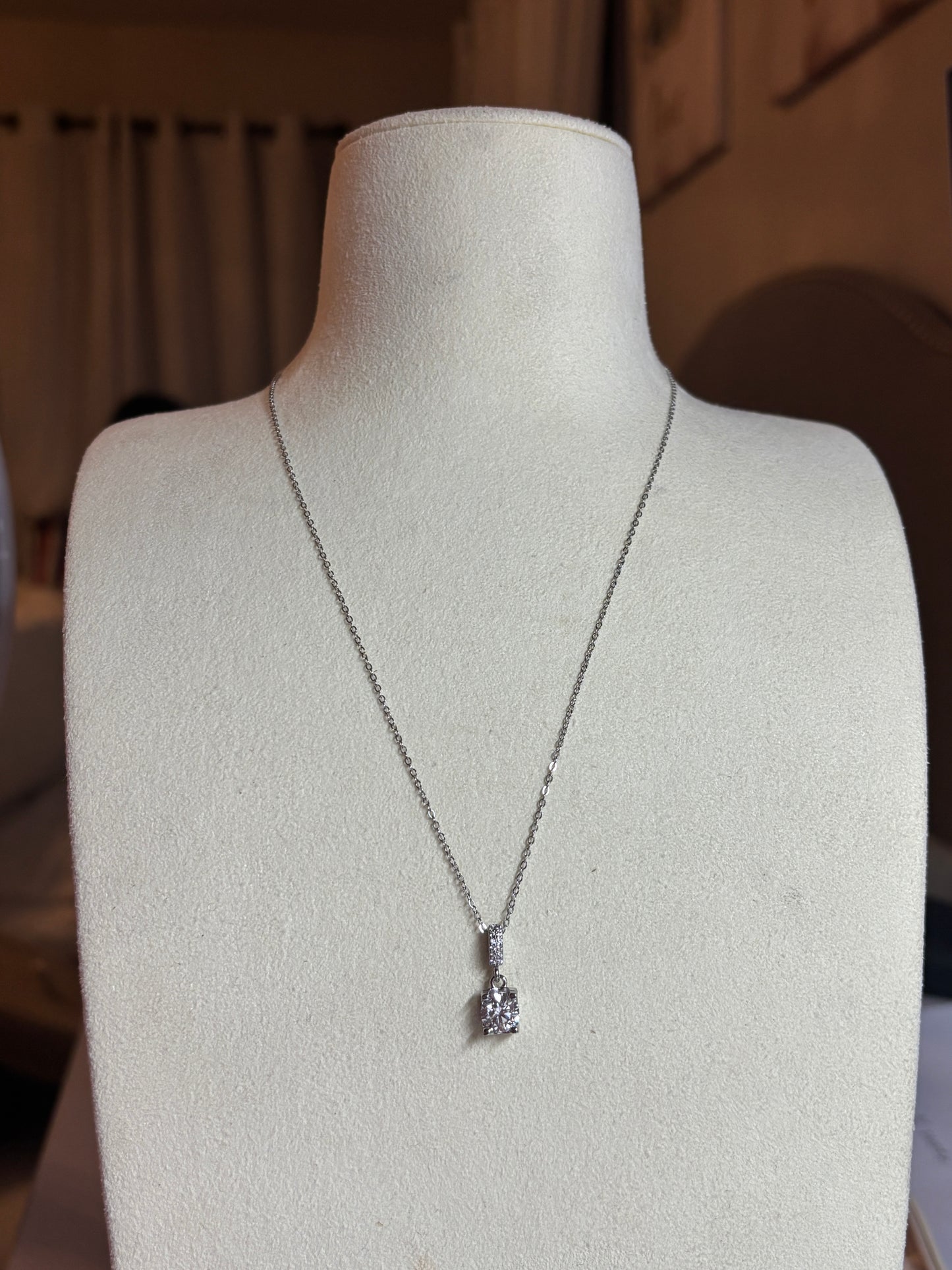 Sterling Silver S925 Moissanite Diamond