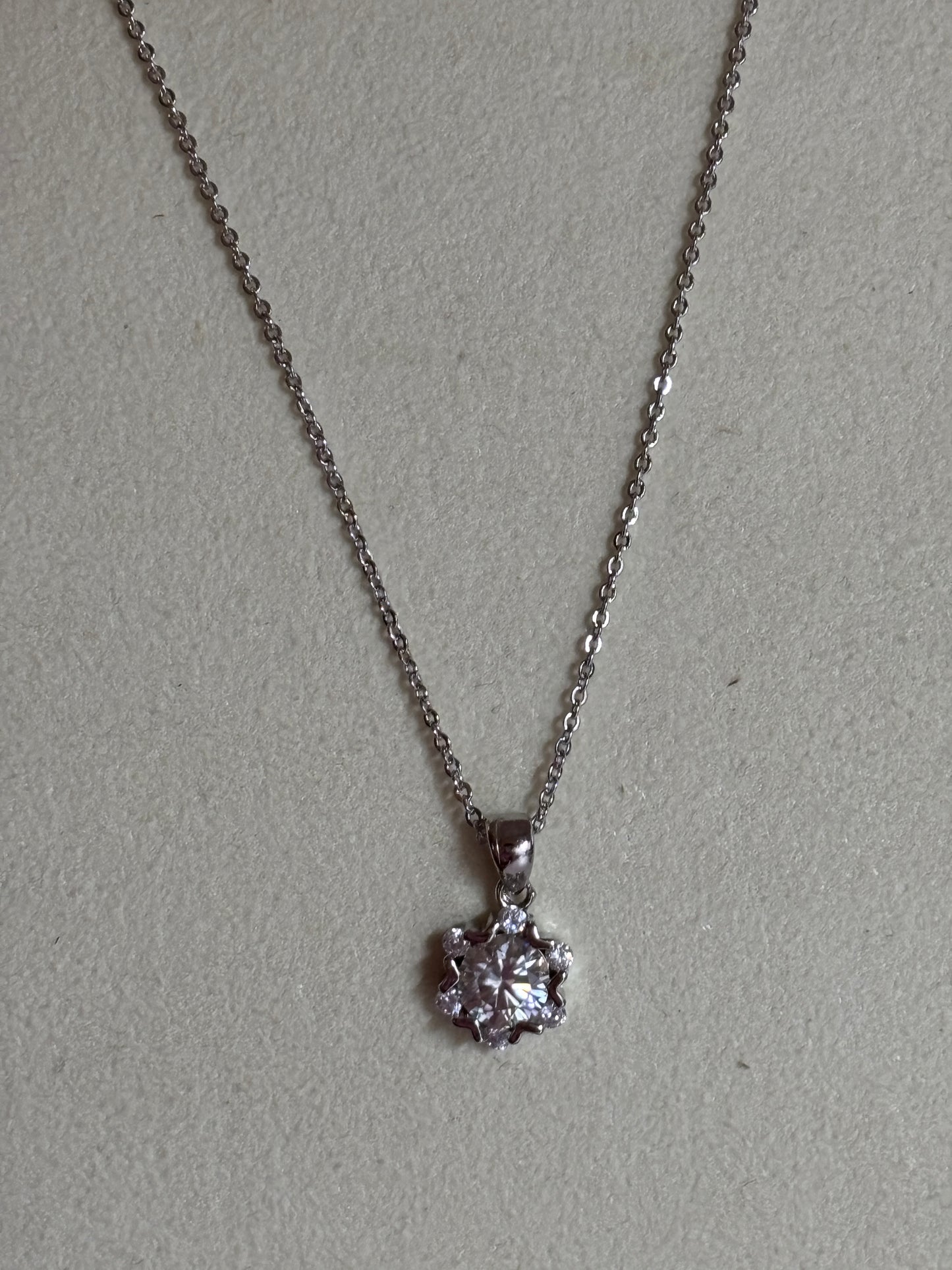 XL68 1.5CT Sterling Silver S925 Moissanite Diamond