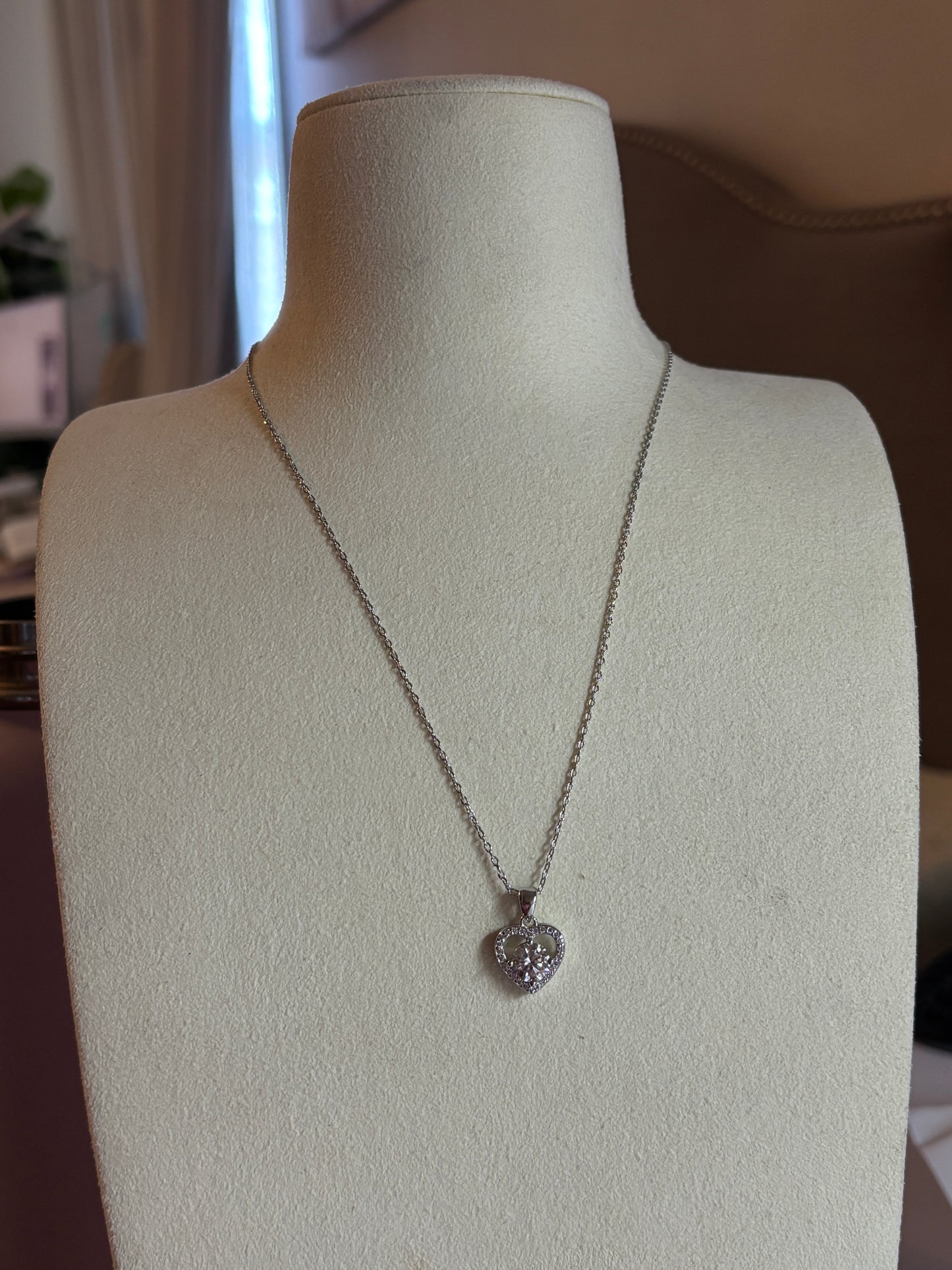 XL68 1.5CT Sterling Silver S925 Moissanite Diamond