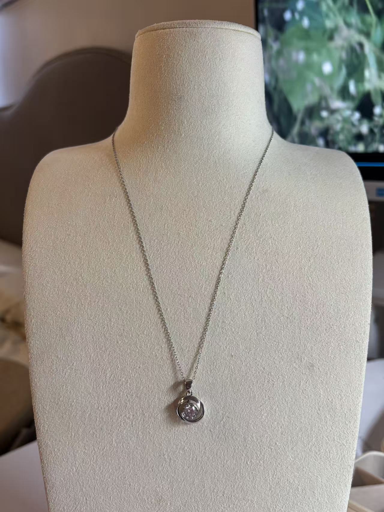 Sterling Silver S925 Moissanite Diamond