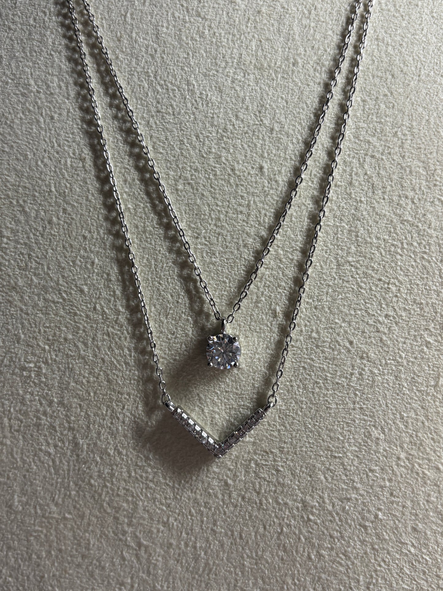 XL68 1.5CT Sterling Silver S925 Moissanite Diamond
