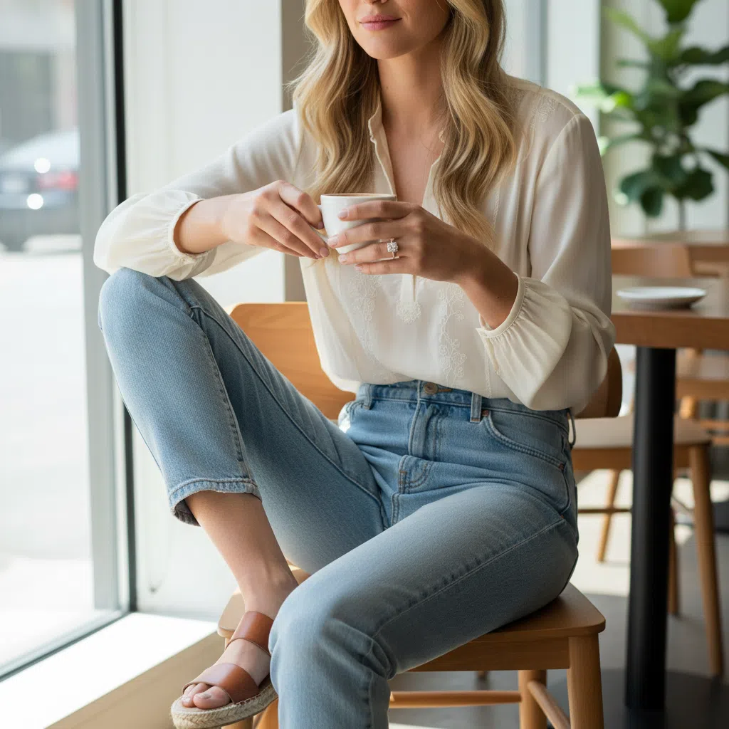 JZ67 1CT Gold Sterling Silver S925 Moissanite Diamond