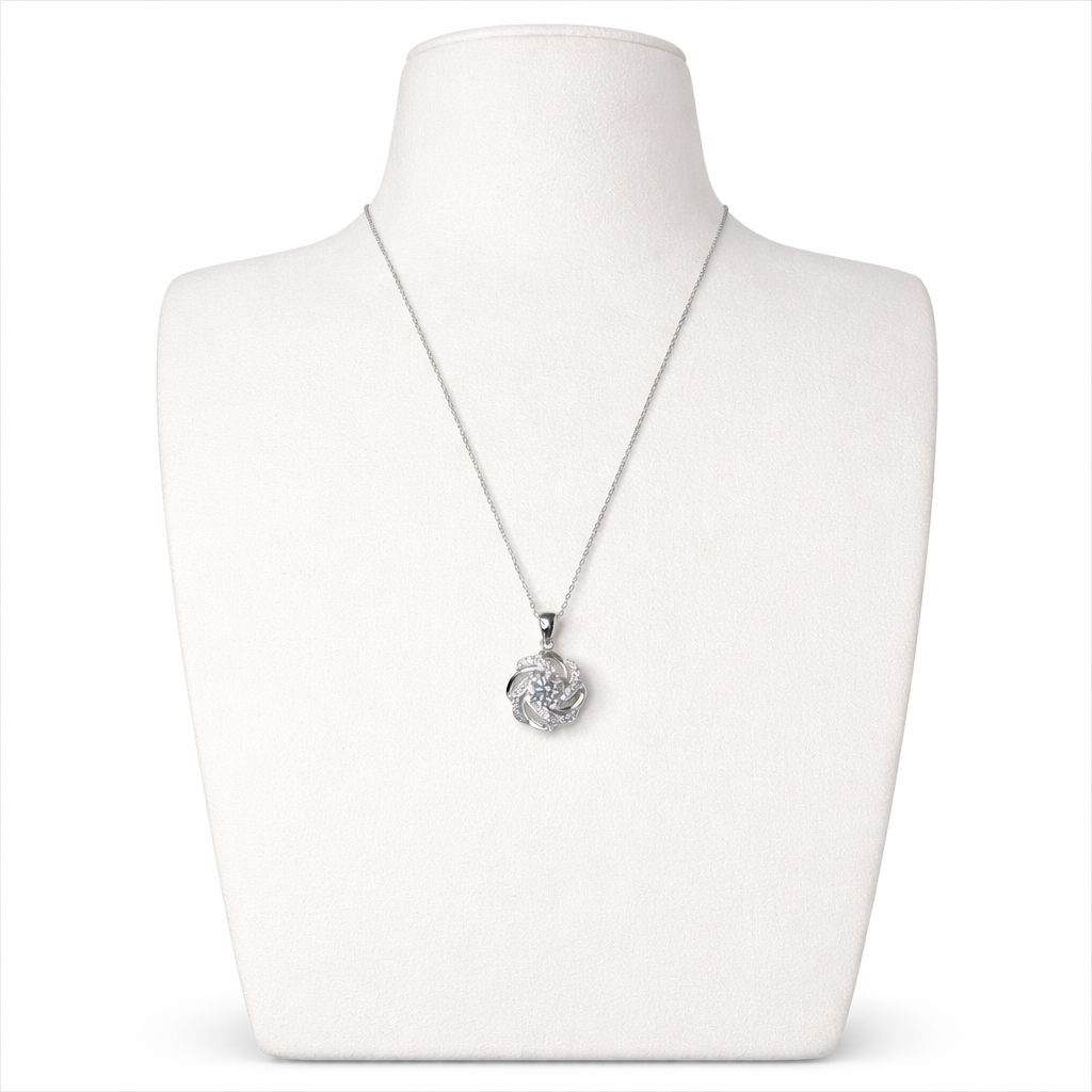 XL07 1CT Sterling Silver S925 Moissanite Diamond 50%offamazon