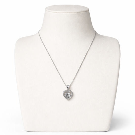 XL68 1.5CT Sterling Silver S925 Moissanite Diamond