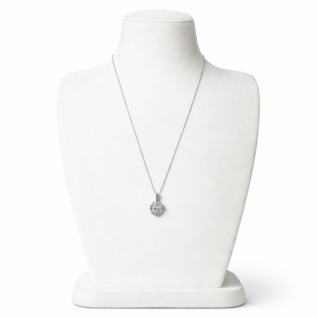 XL37 1CT Sterling Silver S925 Moissanite Diamond 50%offamazon