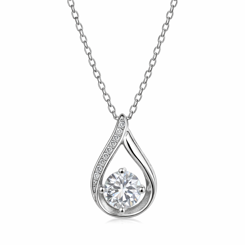 XL68 1.5CT Sterling Silver S925 Moissanite Diamond