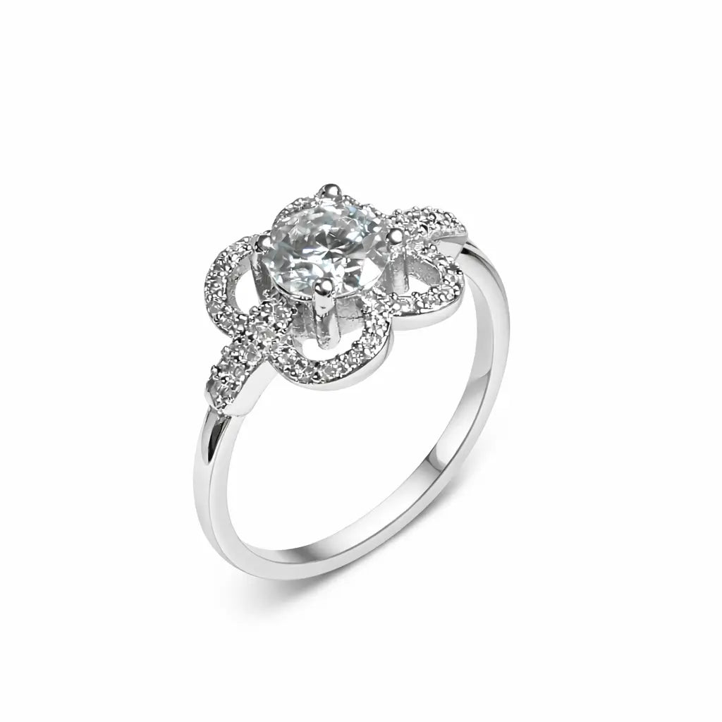 JZ23 1CT Sterling Silver S925 Moissanite Diamond 50%offamazon