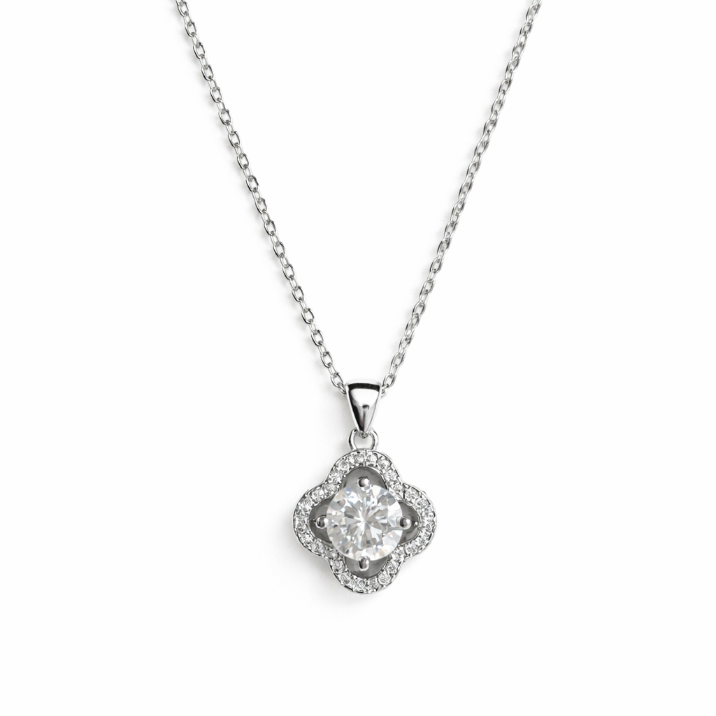 XL68 1.5CT Sterling Silver S925 Moissanite Diamond